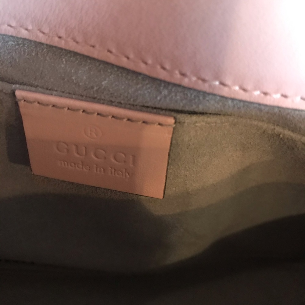 Gucci Mini Marmont Bag in Blush - Picture 8 of 10